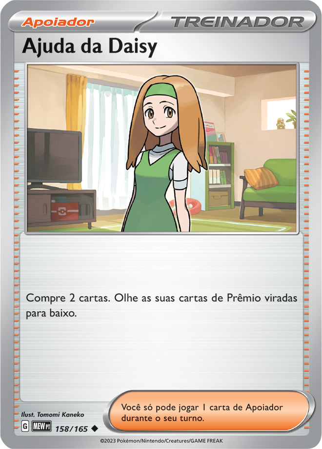 Ajuda da Daisy / Daisy's Help - Pokémon TCG - MoxLand