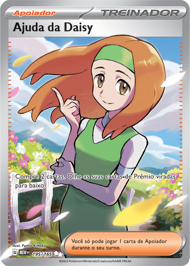 Ajuda da Daisy / Daisy's Help - Pokémon TCG - MoxLand
