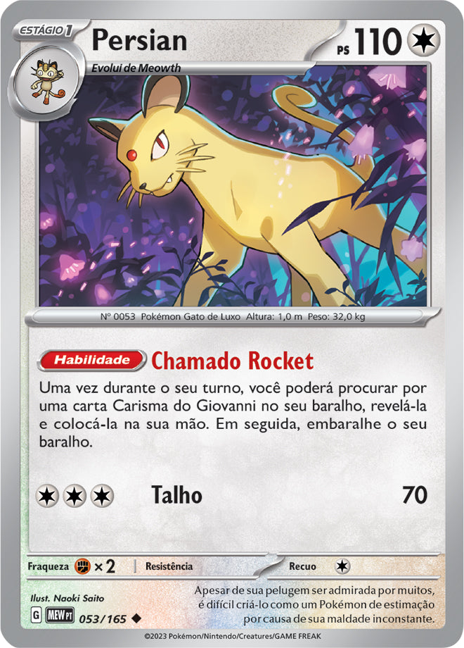 Persian - Pokémon TCG - MoxLand