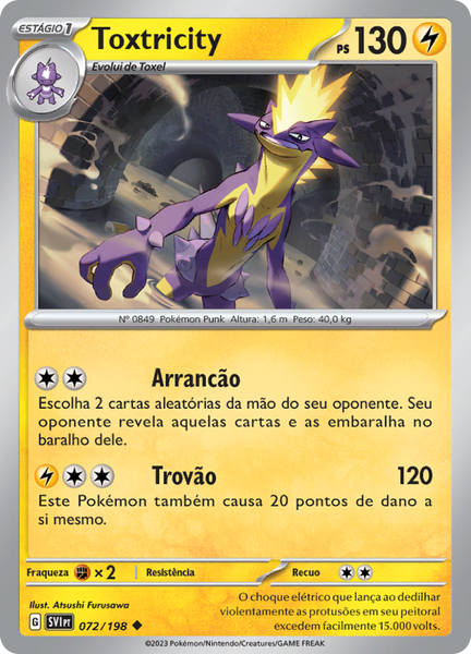 POKEMON - MULTIPACK DE EVOLUÇÃO - FIGURAS TOXEL E TOXTRICITY - Bem-vindo a  Meruru! A loja mais completa do Brasil em Pokemon, Magic The Gathering e  YUGIOH