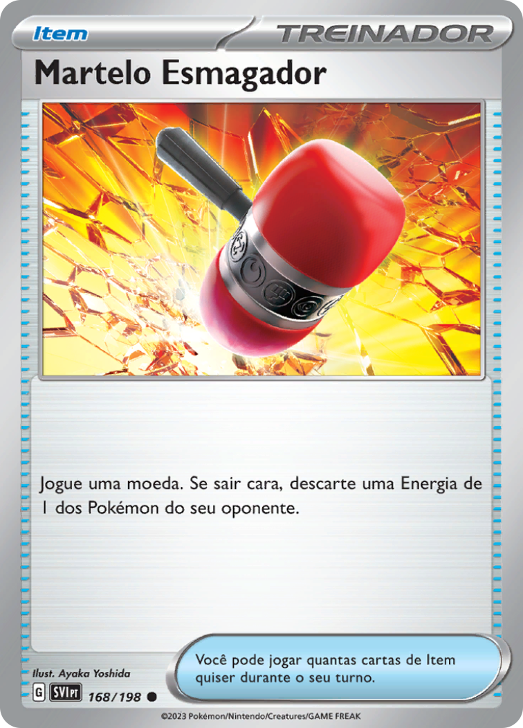 Martelo Esmagador / Crushing Hammer - Pokémon TCG - MoxLand