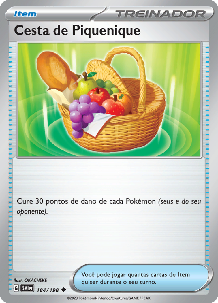 Cesta de Piquenique / Picnic Basket - Pokémon TCG - MoxLand