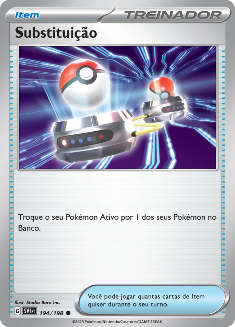Substituição / Switch - Pokémon TCG - MoxLand