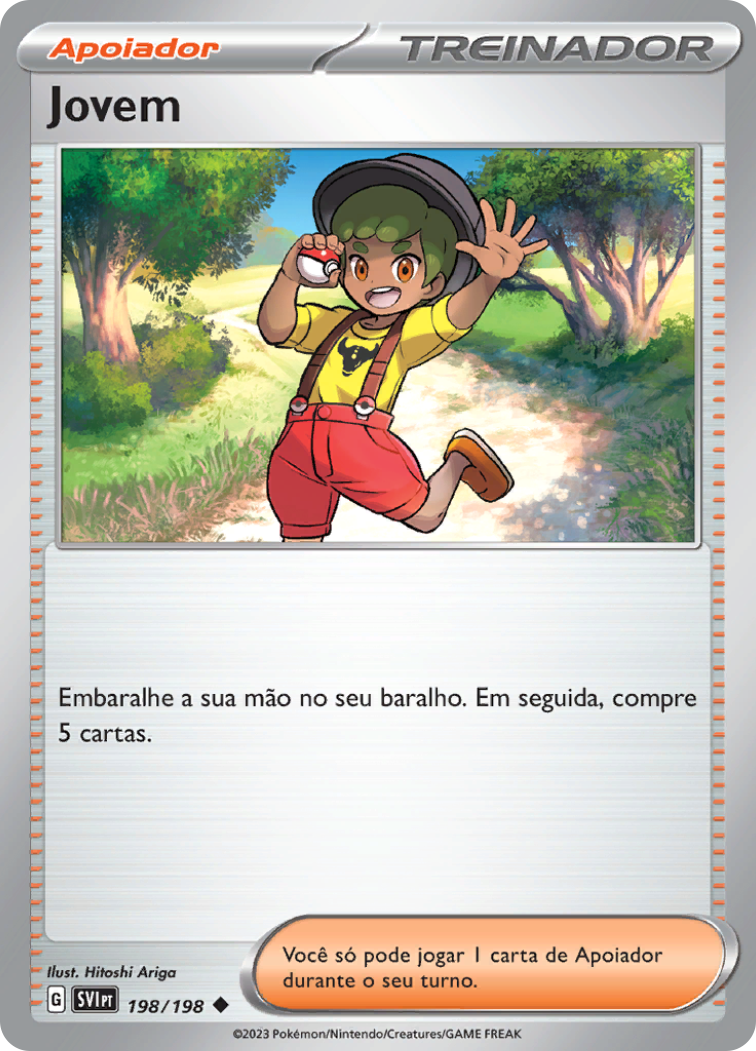 Jovem / Youngster - Pokémon TCG - MoxLand