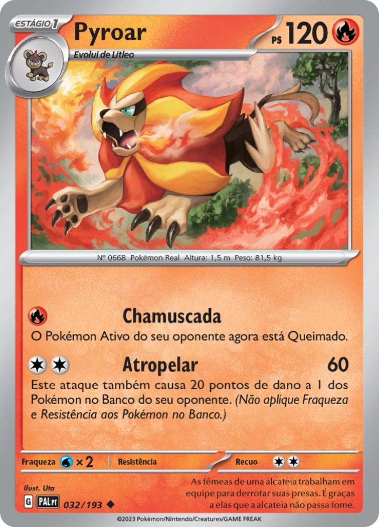 Pyroar - Pokémon TCG - MoxLand