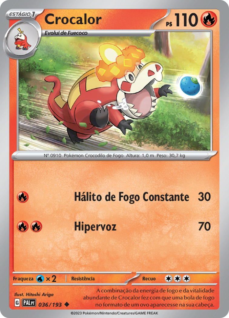 Crocalor - Pokémon TCG - MoxLand