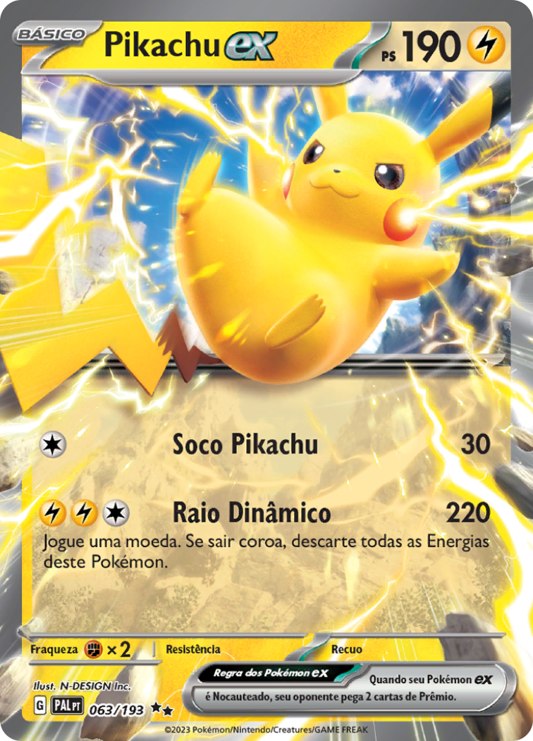 Pikachu ex - Pokémon TCG - MoxLand