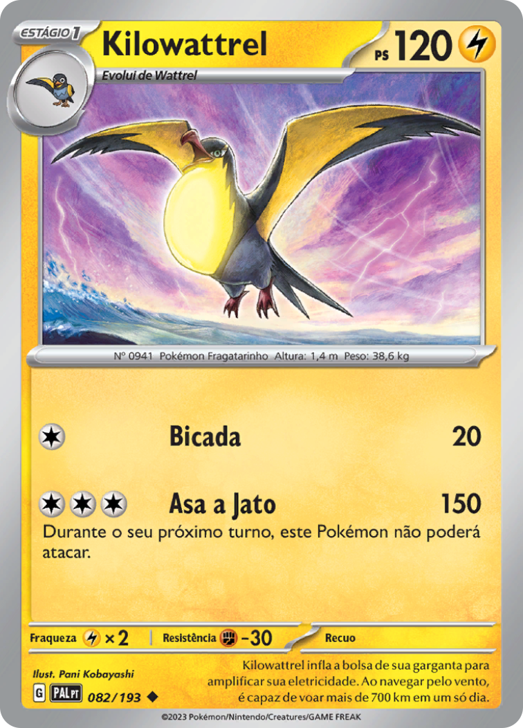 Kilowattrel - Pokémon TCG - MoxLand