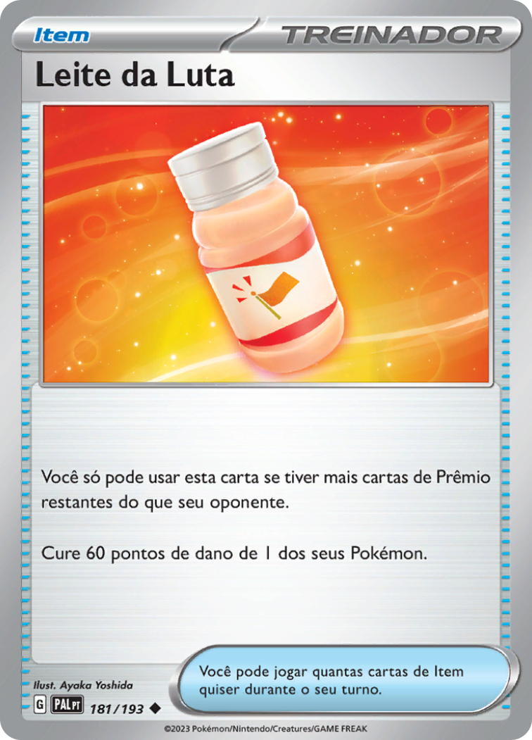 Leite de Luta - Pokémon TCG - MoxLand