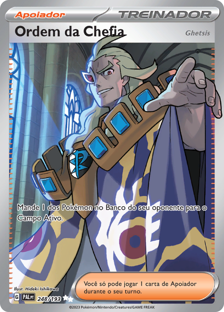 Ordem da Chefia / Boss's Orders (Ghetsis) - Pokémon TCG - MoxLand