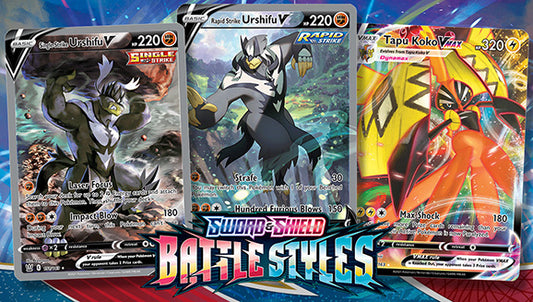 Veja Urshifu, Tapu Koko e muito mais em Pokémon TCG: Espada e Escudo - Estilos de Batalha - MoxLand