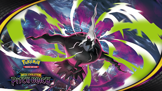 A expansão Pokémon TCG: Mega Evolution—Pitch Black chega em 17 de julho de 2026. - MoxLand