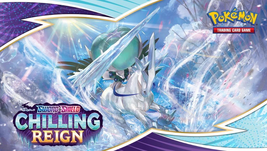 Abrace o frio em Pokémon TCG: Sword & Shield - Chilling Reign