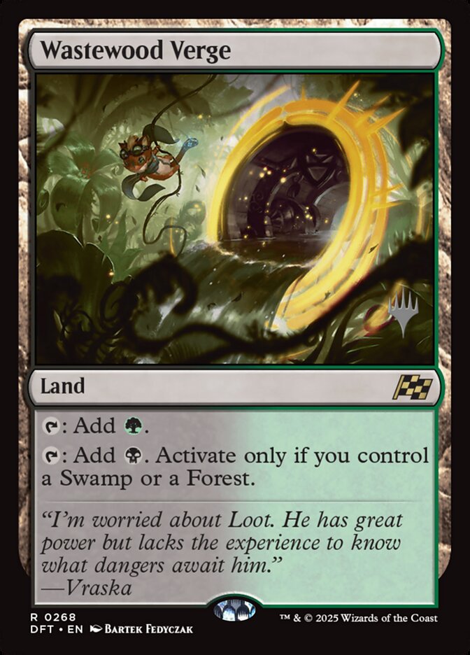 Wastewood Verge - Magic: The Gathering - MoxLand