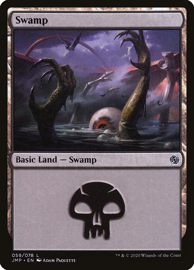 Pântano / Swamp - Magic: The Gathering - MoxLand