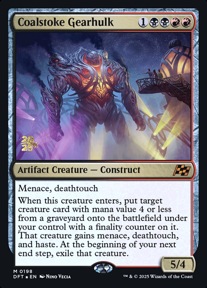 Coalstoke Gearhulk - Magic: The Gathering - MoxLand