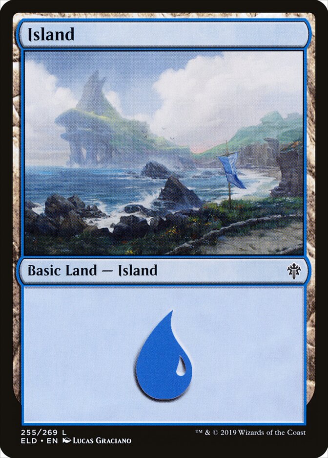 Ilha / Island - Magic: The Gathering - MoxLand
