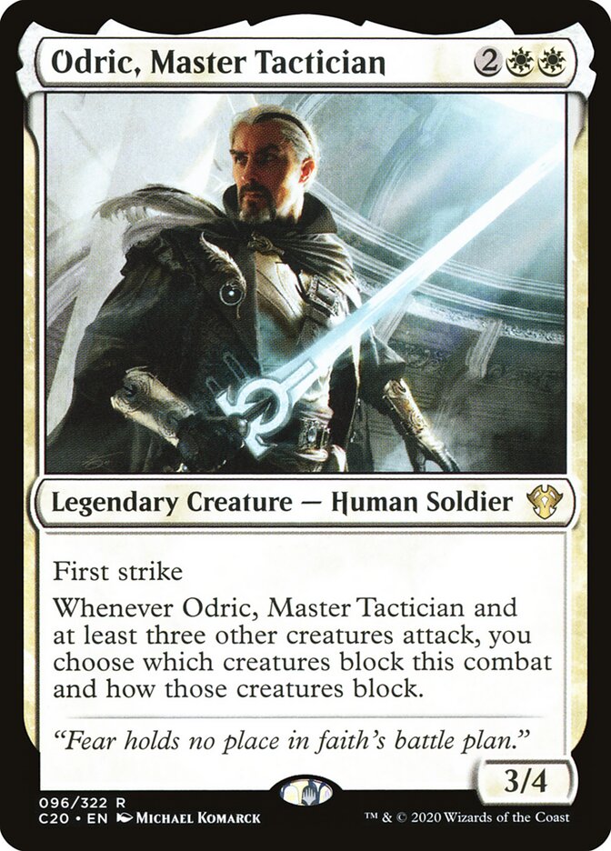 Odric, Estrategista Mestre / Odric, Master Tactician - Magic: The Gathering - MoxLand