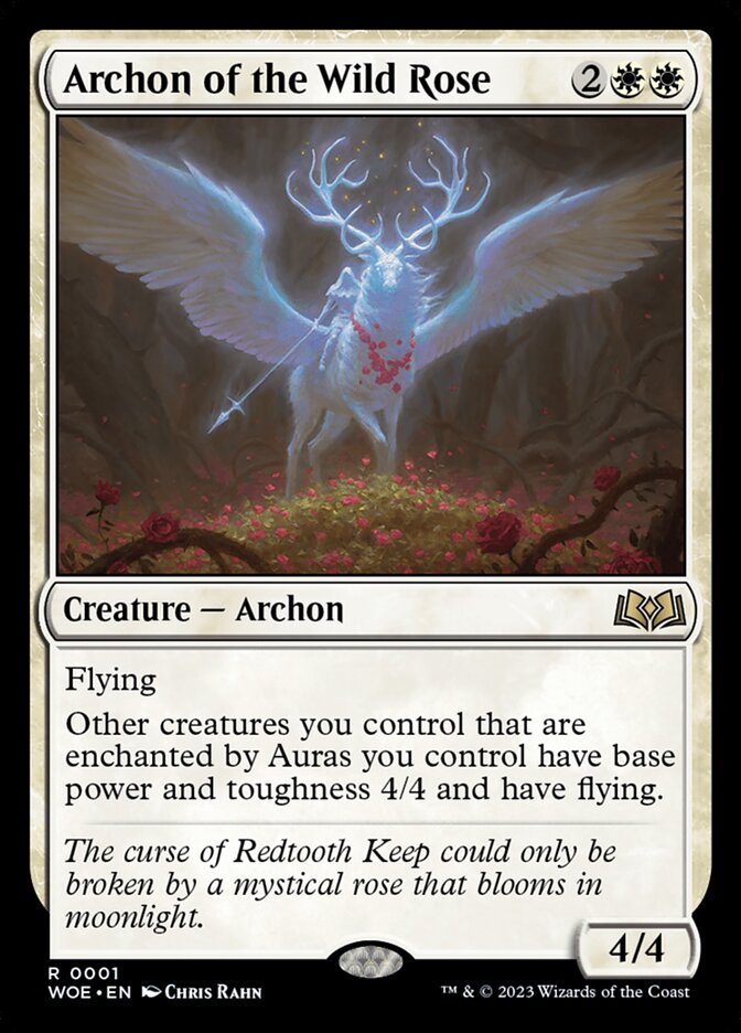 Arconte da Rosa Selvagem / Archon of the Wild Rose - Magic: The Gathering - MoxLand
