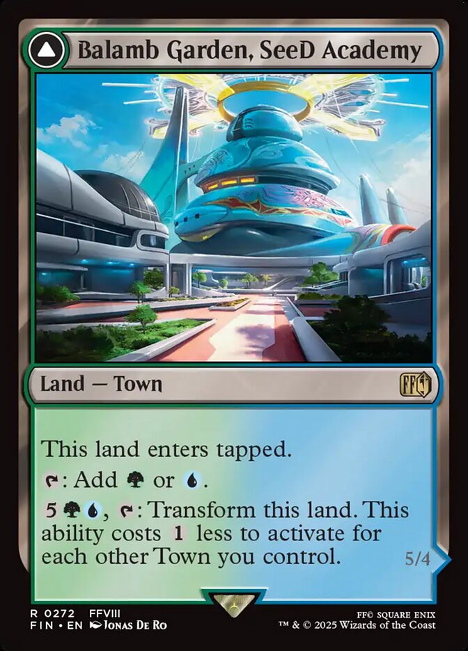 Jardim de Balamb, Academia da SeeD / Balamb Garden, SeeD Academy - Magic: The Gathering - MoxLand