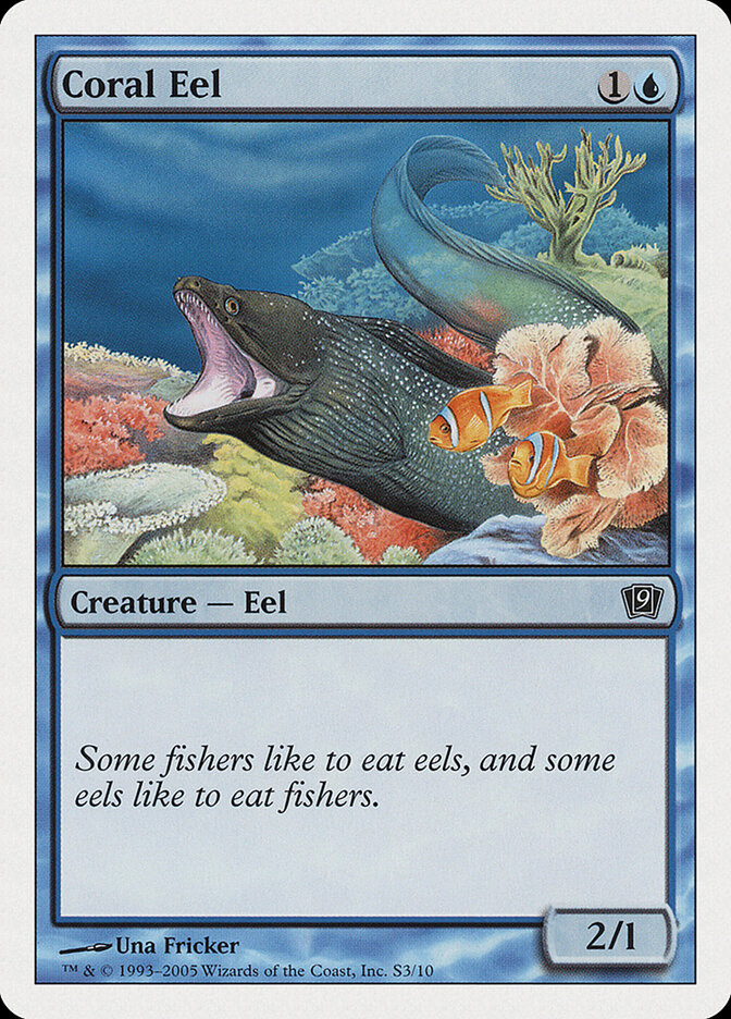 Enguia dos Corais / Coral Eel - Magic: The Gathering - MoxLand