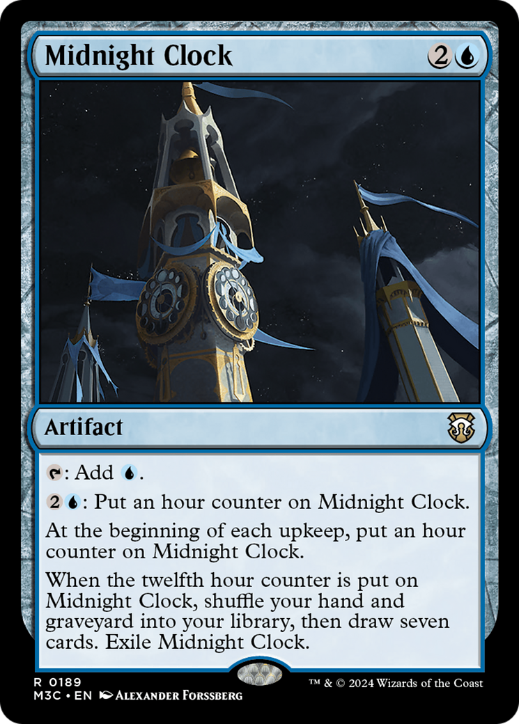 Relógio da Meia-noite / Midnight Clock - Magic: The Gathering - MoxLand