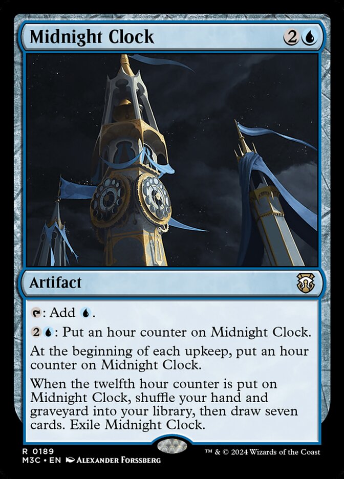 Relógio da Meia-noite / Midnight Clock - Magic: The Gathering - MoxLand