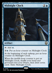 Relógio da Meia-noite / Midnight Clock - Magic: The Gathering - MoxLand