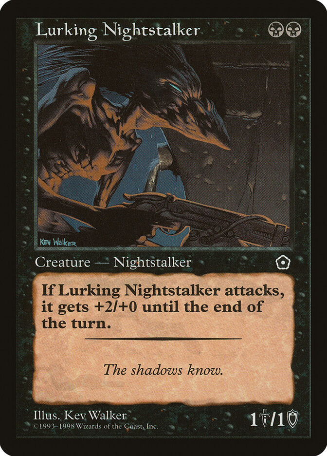 Lurking Nightstalker - Magic: The Gathering - MoxLand