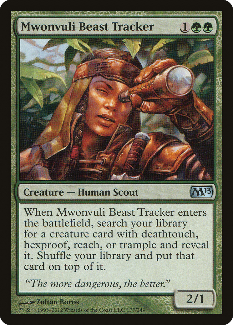 Rastreador de Feras de Mwonvuli / Mwonvuli Beast Tracker - Magic: The Gathering - MoxLand