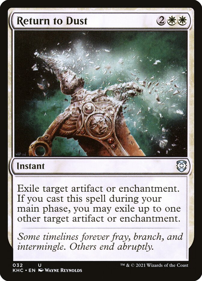 Voltar ao Pó / Return to Dust - Magic: The Gathering - MoxLand