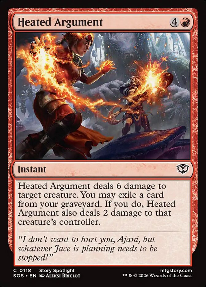 Heated Argument - Magic: The Gathering - MoxLand