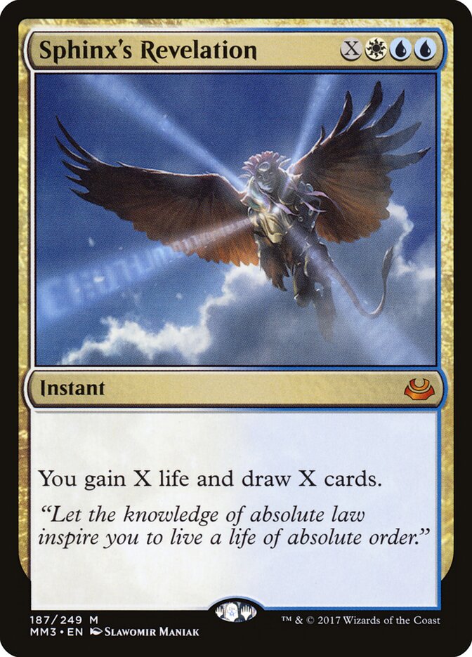 Revelação da Esfinge / Sphinx's Revelation - Magic: The Gathering - MoxLand