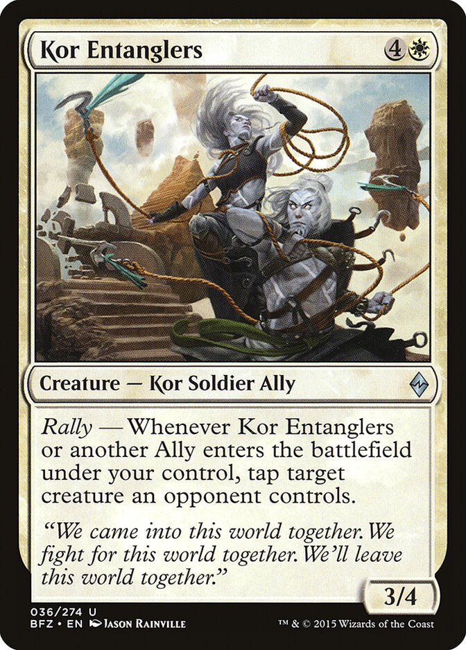 Enlaçadores Kor / Kor Entanglers - Magic: The Gathering - MoxLand