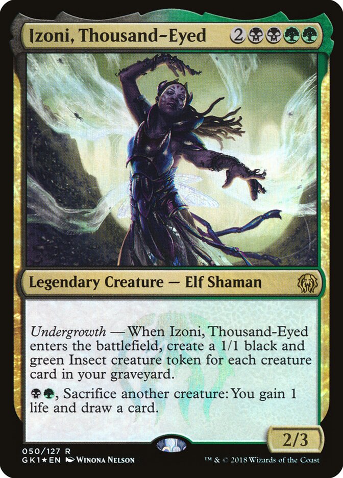 Izoni dos Mil Olhos / Izoni, Thousand-Eyed - Magic: The Gathering - MoxLand