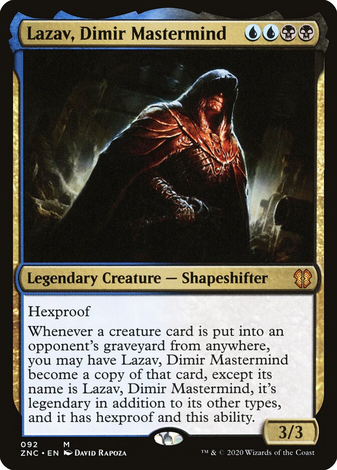 Lazav, Mentor dos Dimir / Lazav, Dimir Mastermind - Magic: The Gathering - MoxLand