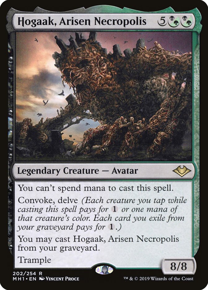 Hogaak, Necrópole Erguida / Hogaak, Arisen Necropolis - Magic: The Gathering - MoxLand