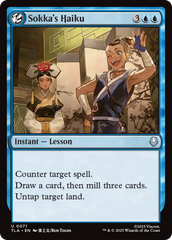 Haiku de Sokka / Sokka's Haiku - Magic: The Gathering - MoxLand