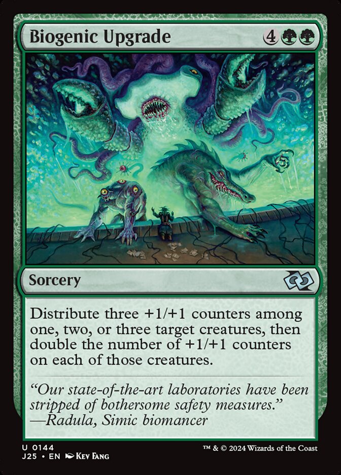 Aperfeiçoamento Biogênico / Biogenic Upgrade - Magic: The Gathering - MoxLand