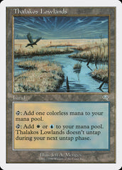 Terras Baixas de Thalakos / Thalakos Lowlands - Magic: The Gathering - MoxLand