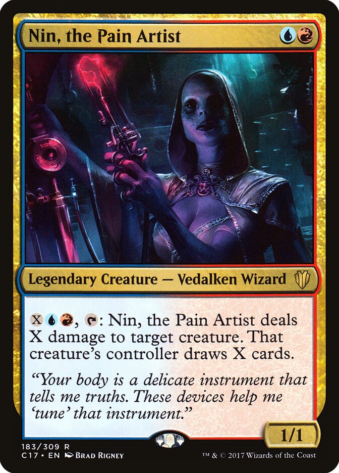 Nin, Artista da Dor / Nin, the Pain Artist - Magic: The Gathering - MoxLand