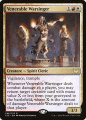 Belicantora Venerável / Venerable Warsinger - Magic: The Gathering - MoxLand