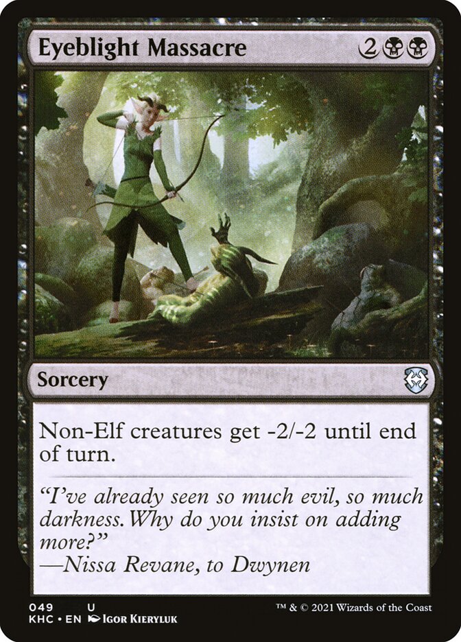 Massacre dos Seca-olho / Eyeblight Massacre - Magic: The Gathering - MoxLand