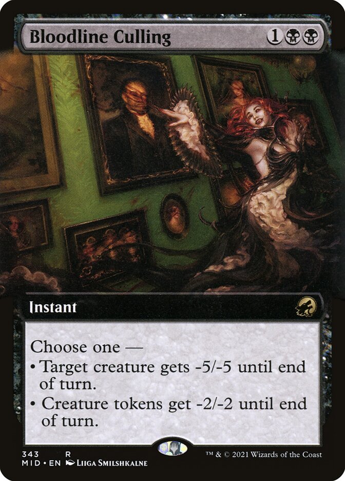 Ceifa da Linhagem / Bloodline Culling - Magic: The Gathering - MoxLand