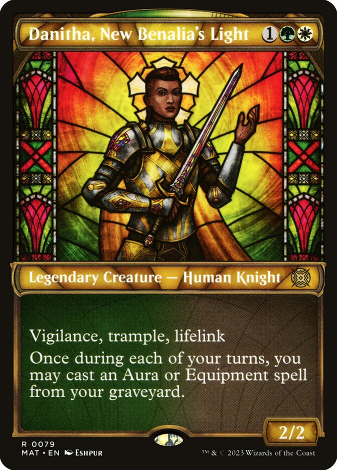 Danitha, Luz de Nova Benália / Danitha, New Benalia's Light - Magic: The Gathering - MoxLand