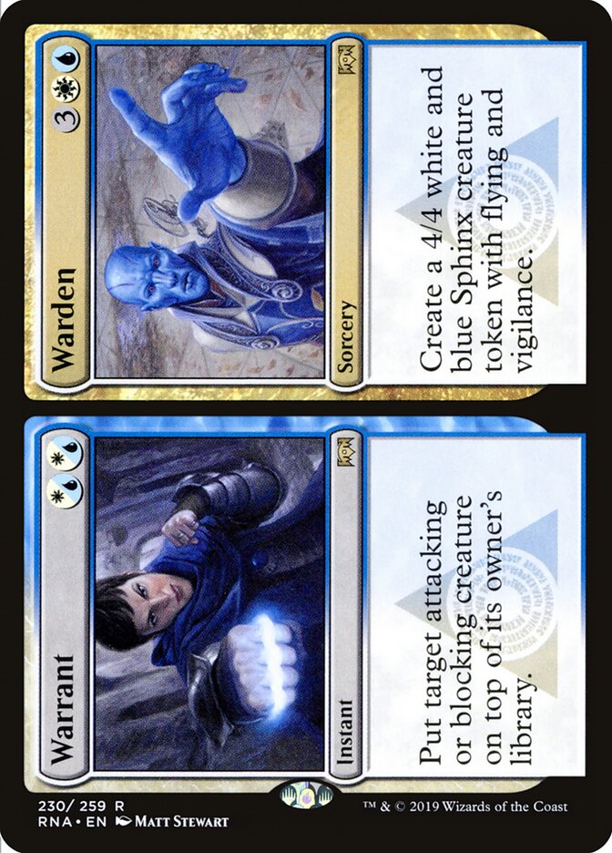 Permissão / Proteção / Warrant / Warden - Magic: The Gathering - MoxLand