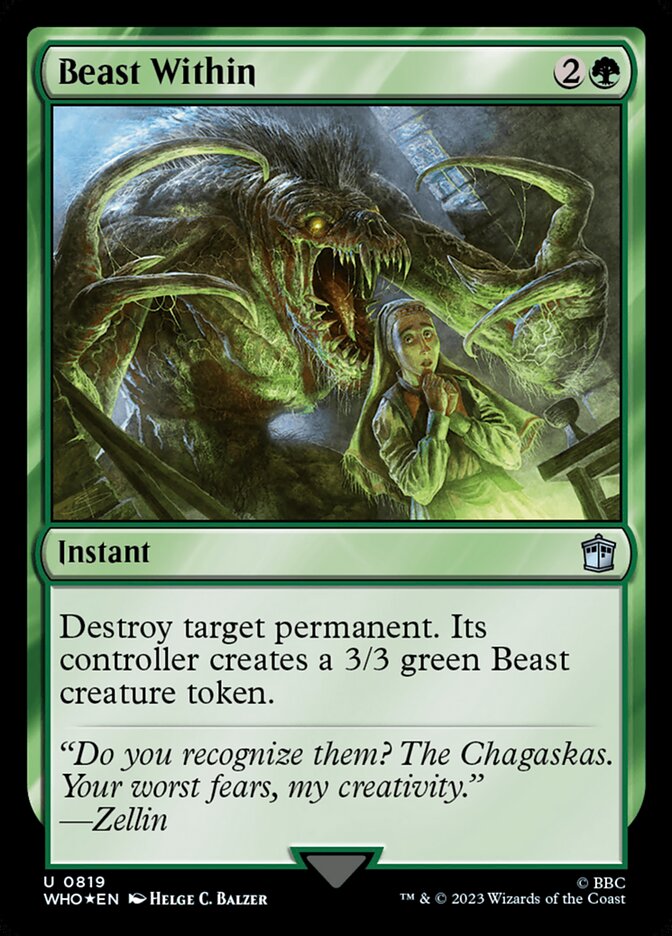Fera Interior / Beast Within - Magic: The Gathering - MoxLand