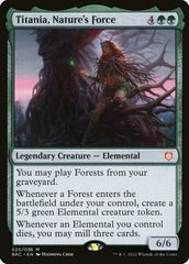 Titânia, Força da Natureza / Titania, Nature's Force - Magic: The Gathering - MoxLand