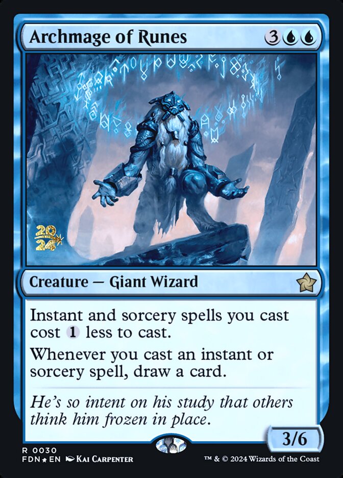 Archmage of Runes - Magic: The Gathering - MoxLand