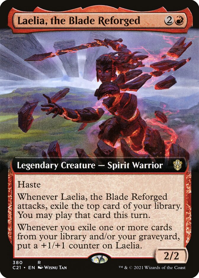 Laelia, a Lâmina Reforjada / Laelia, the Blade Reforged - Magic: The Gathering - MoxLand